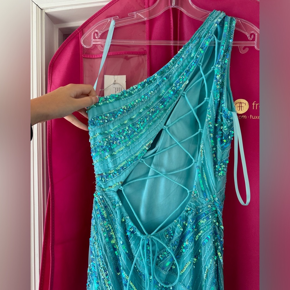 Size 8 Ashely Lauren Prom Dress Obo View 6